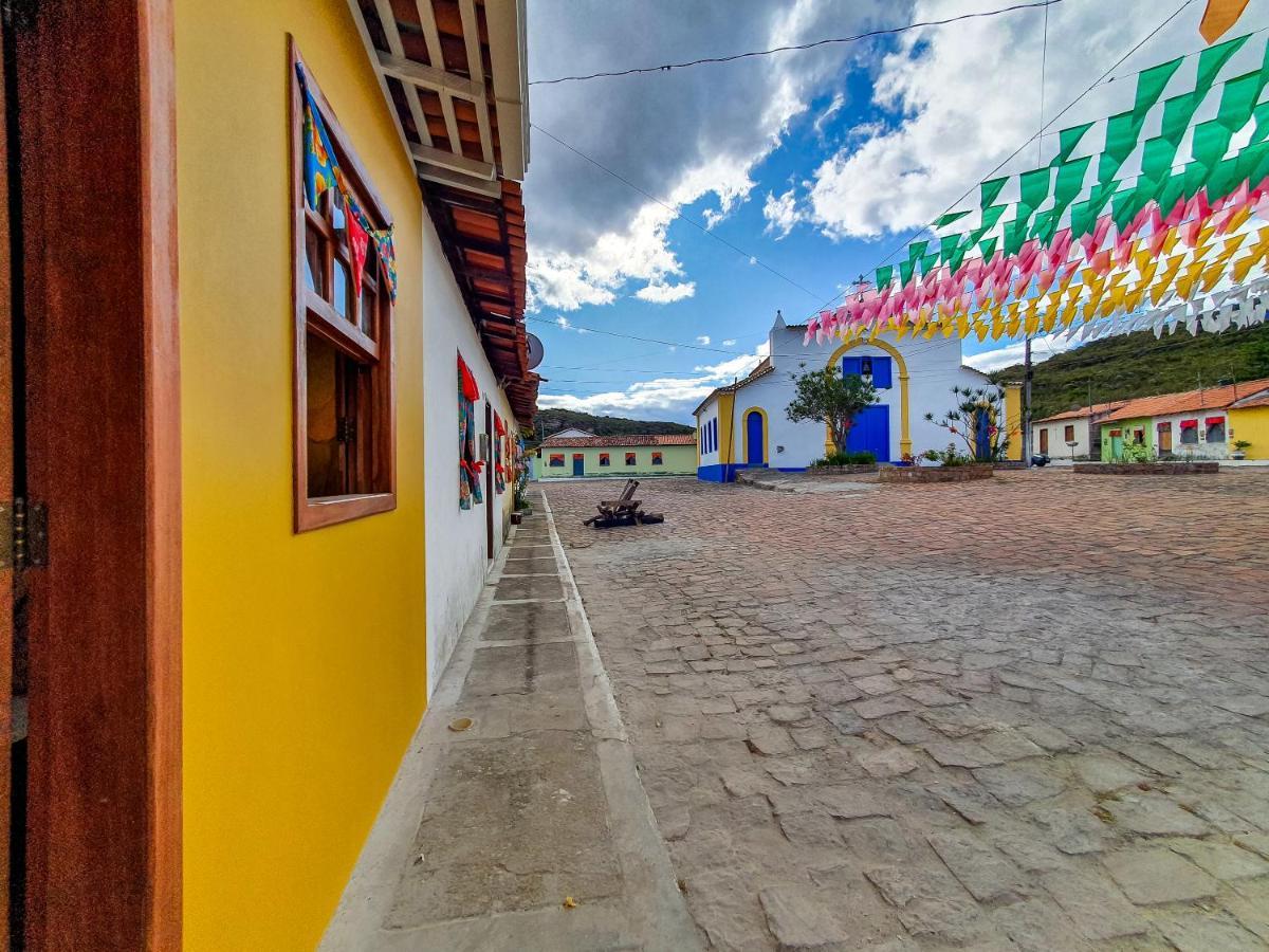 Вилла Casita Amarela Na Rua Mais Charmosa De Mucuge - Ba Экстерьер фото