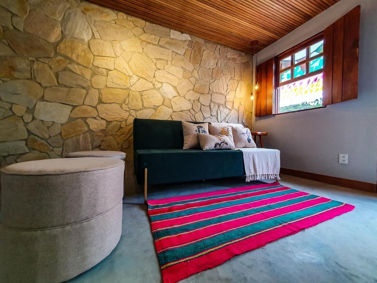 Вилла Casita Amarela Na Rua Mais Charmosa De Mucuge - Ba Экстерьер фото